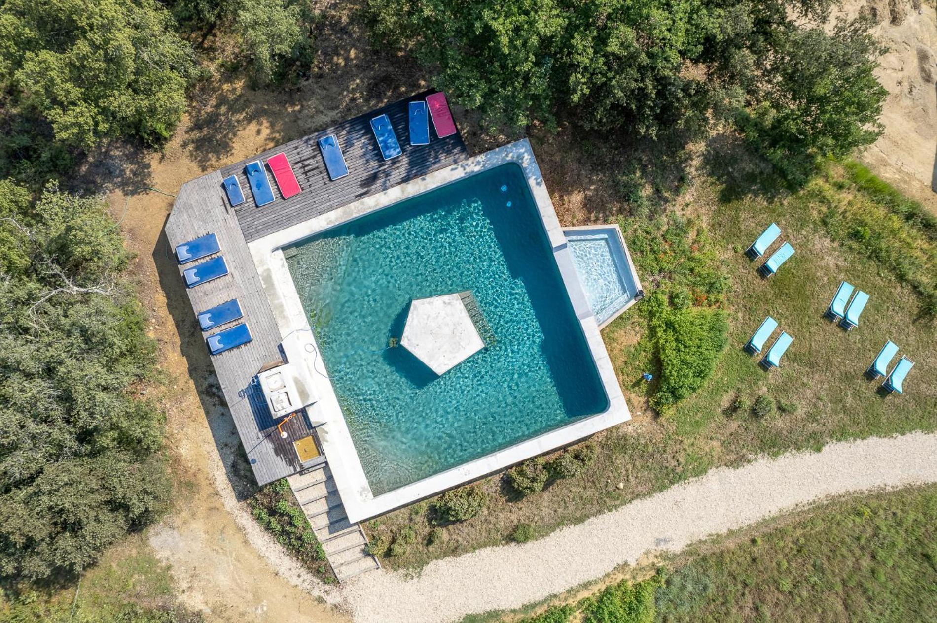 Domaine La Ferme Hi Bride Bed and Breakfast Villelaure Buitenkant foto